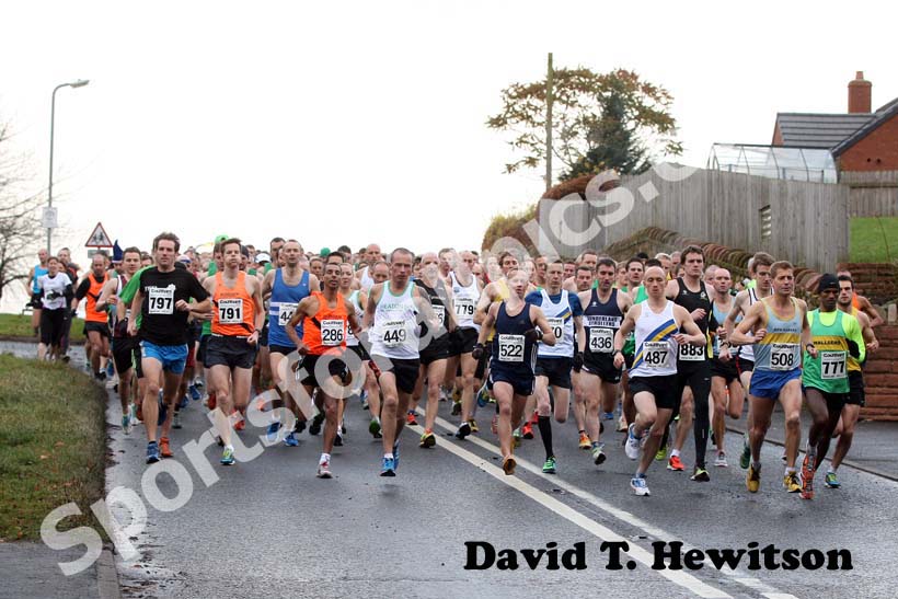 Start of the 2012 Brampton to Carlisle Road Race.
